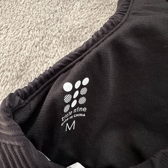 Title Nine Black Swimsuit Bikini Top Women's MEDIUM - Picture 4 of 4